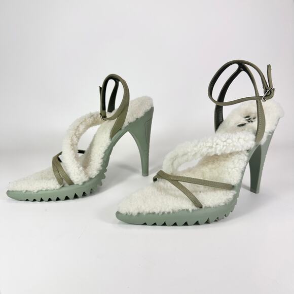 Off-White Allen Shearling Heel - Women’s 6 - Picture 4 of 8